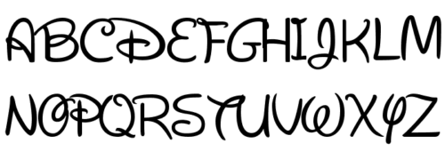 logo font