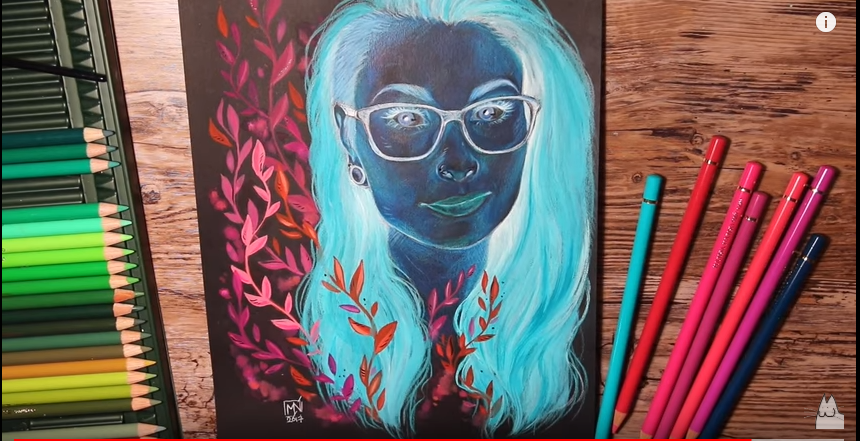 INVERTED COLOR ART CHALLENGE - Posca Pen Edition 