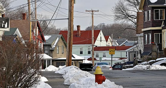 photography in Winter - Massachusetts suburbs