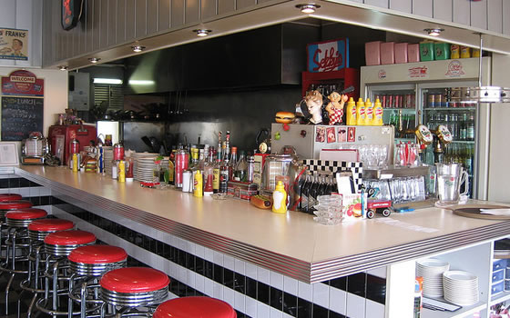 Seky's retro 50s breakfast diner