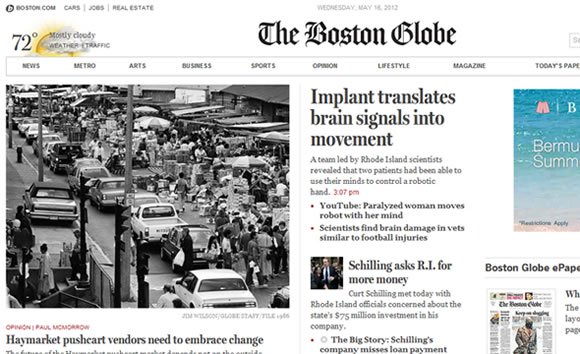 The Boston Globe Online