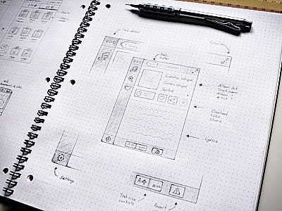 Inspiring UI Wireframe Sketches – Web Design Ledger