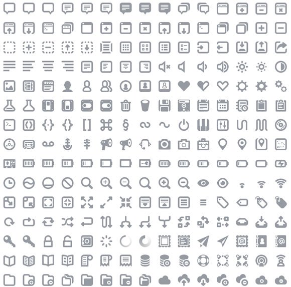 10 Super Useful Free Icon Font Sets