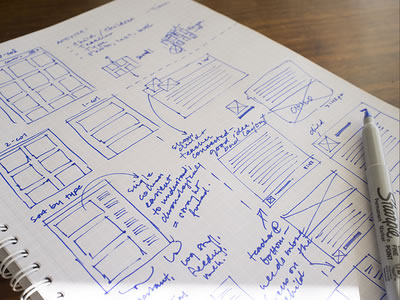 UI & Wireframe Sketches to keep you Inspired