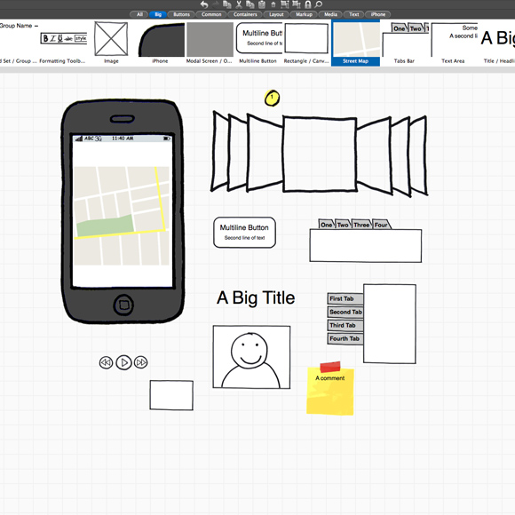 Top 5 favorite design tools for wire-framing