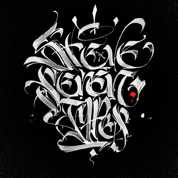 20 Amazing Examples of Typography Sketches for Your Inspiration