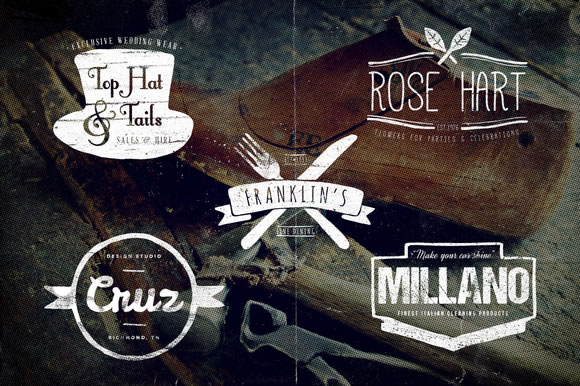 30 Free Vintage Logo Templates