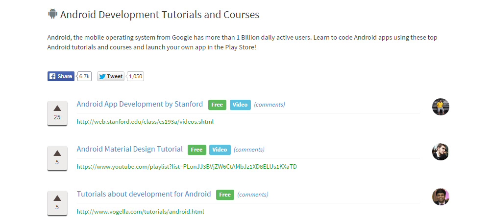 Android dev course