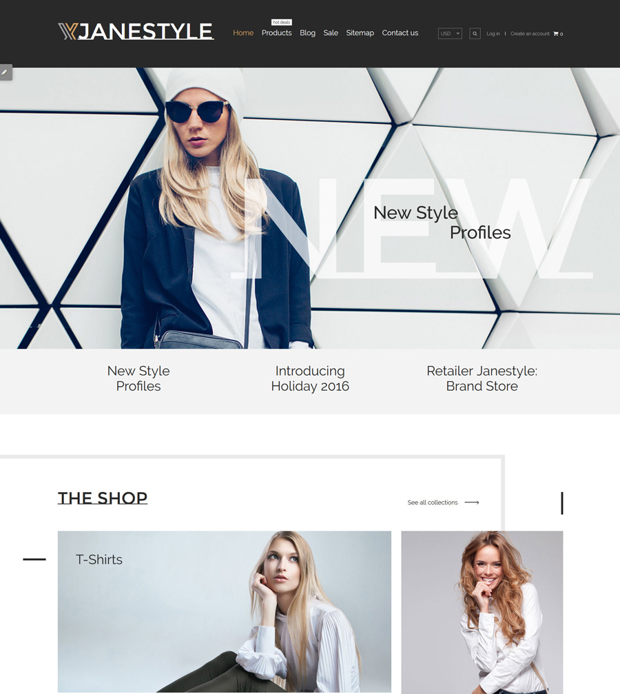 4-janestyle shopify theme