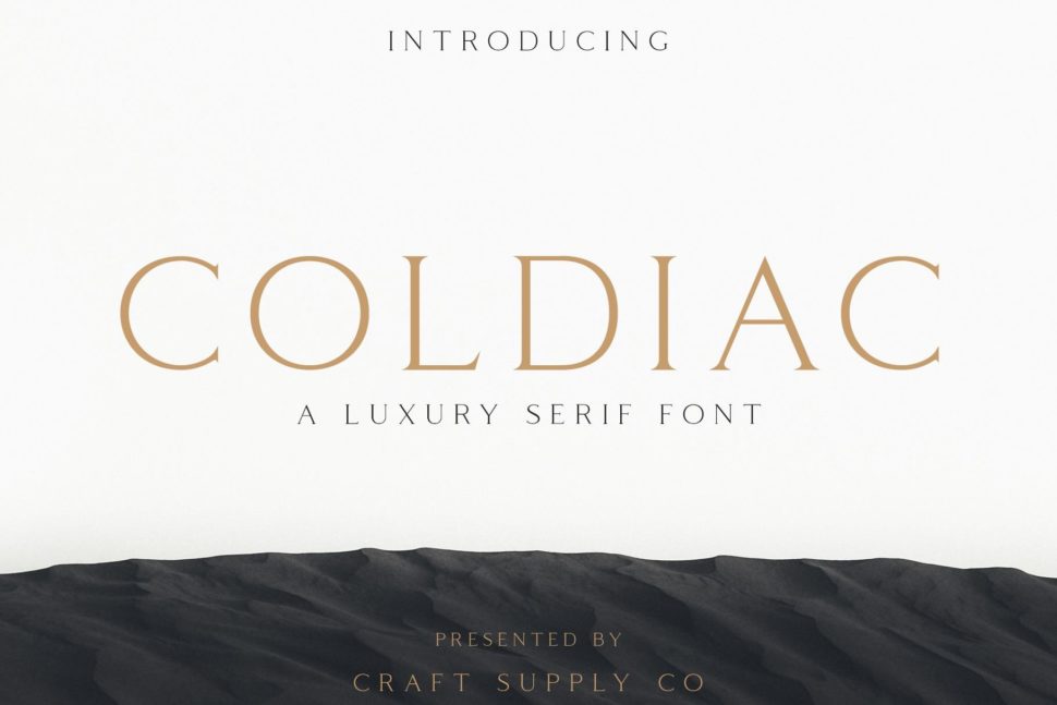 serif modern font