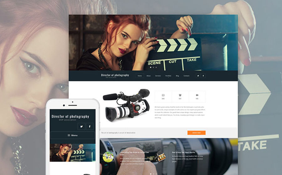 Photography WordPress Theme 