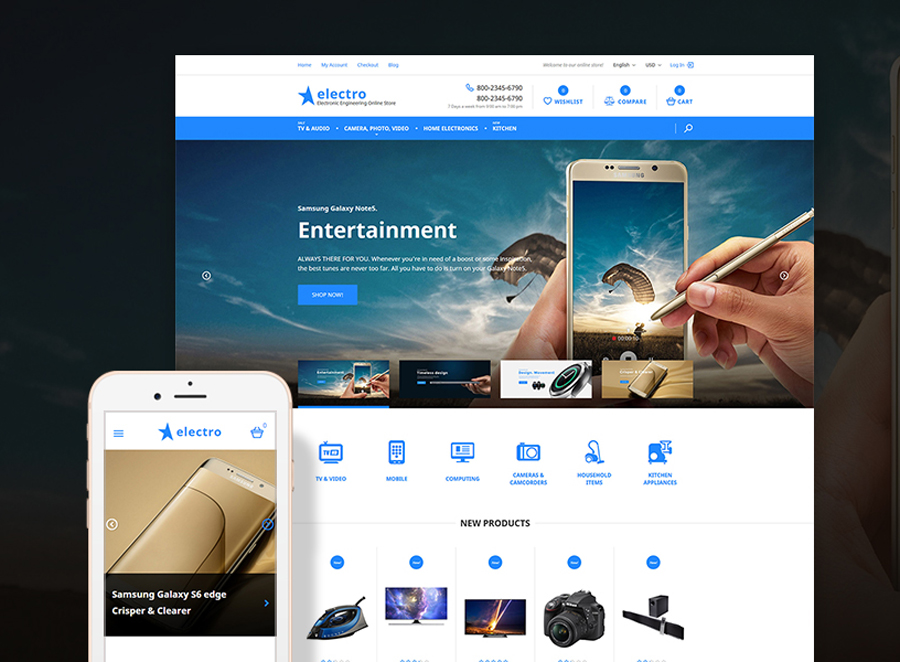 Electro Magento Theme