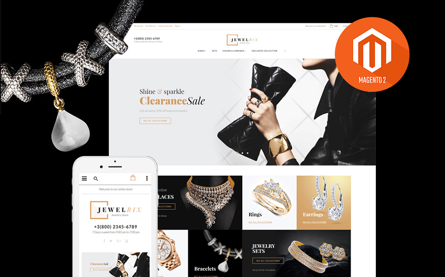 Jewelrix Magento Theme