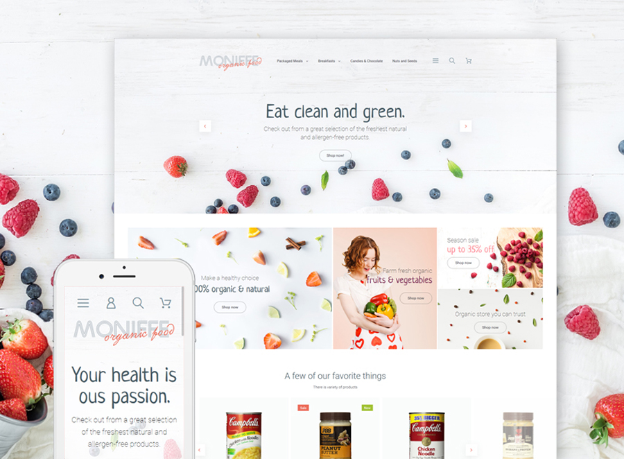 Monifee Magento Theme