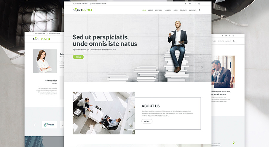 Business & Finance WordPress Theme 