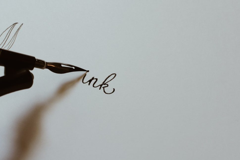 cursive calligraphy