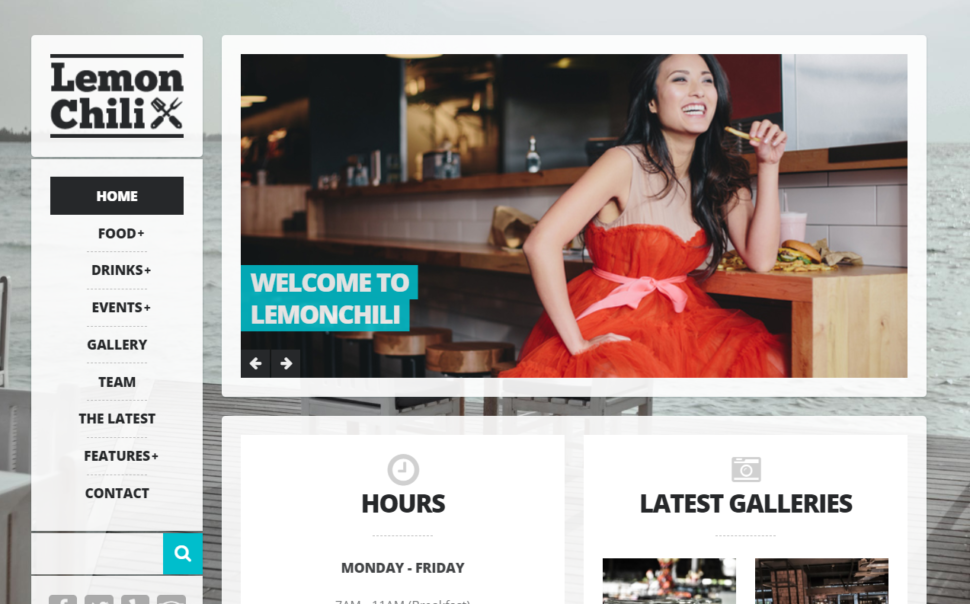 WordPress Templates for Restaurants