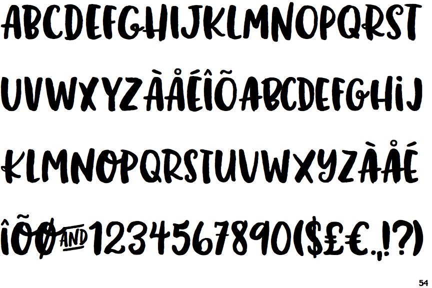 Lowercase character. Шрифт бандит. Bandit fonts.