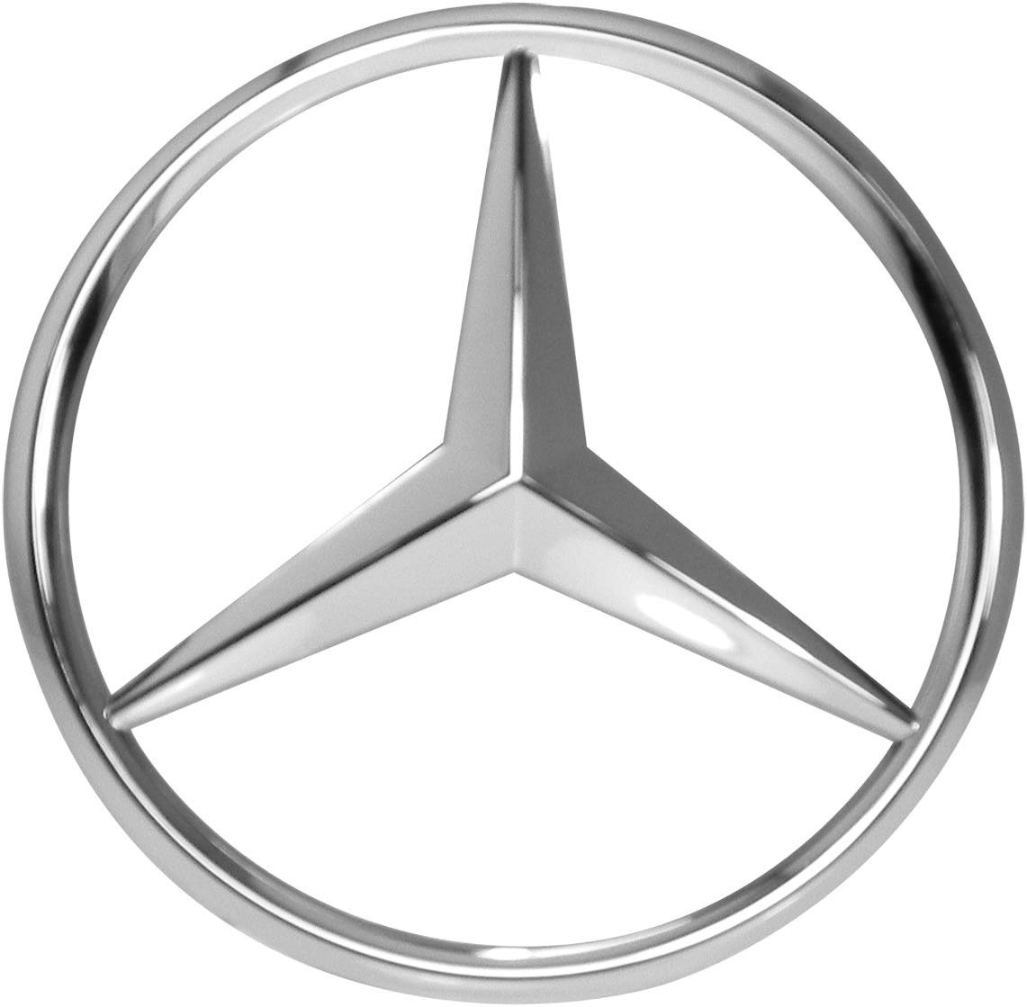 Mercedes logo symmetrical logoa