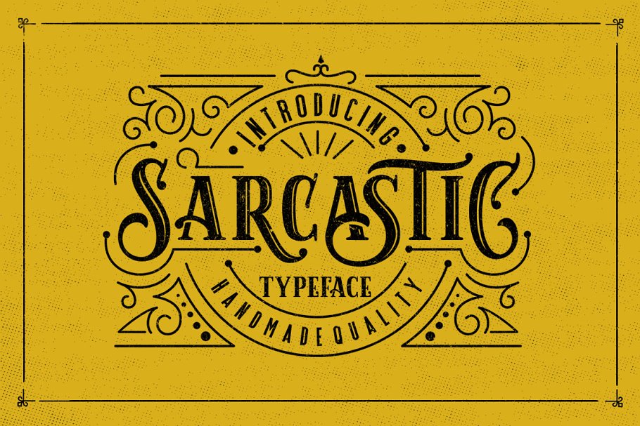 vintage typeface