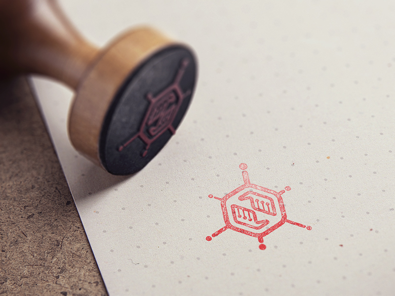 21 Beautiful Rubber Stamp Logo Designs to See