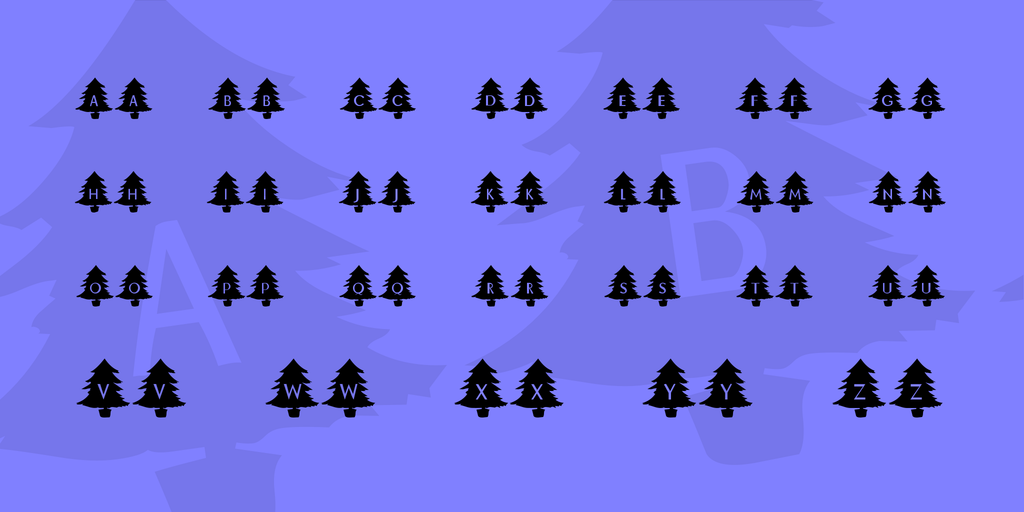 kr-oh-christmas-tree-font-2-big