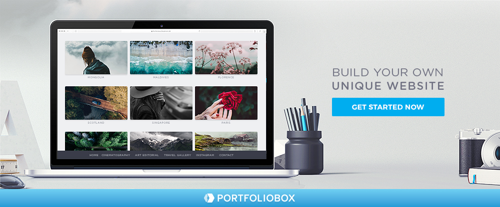 Portfoliobox. Portfolio Top School. Builds page