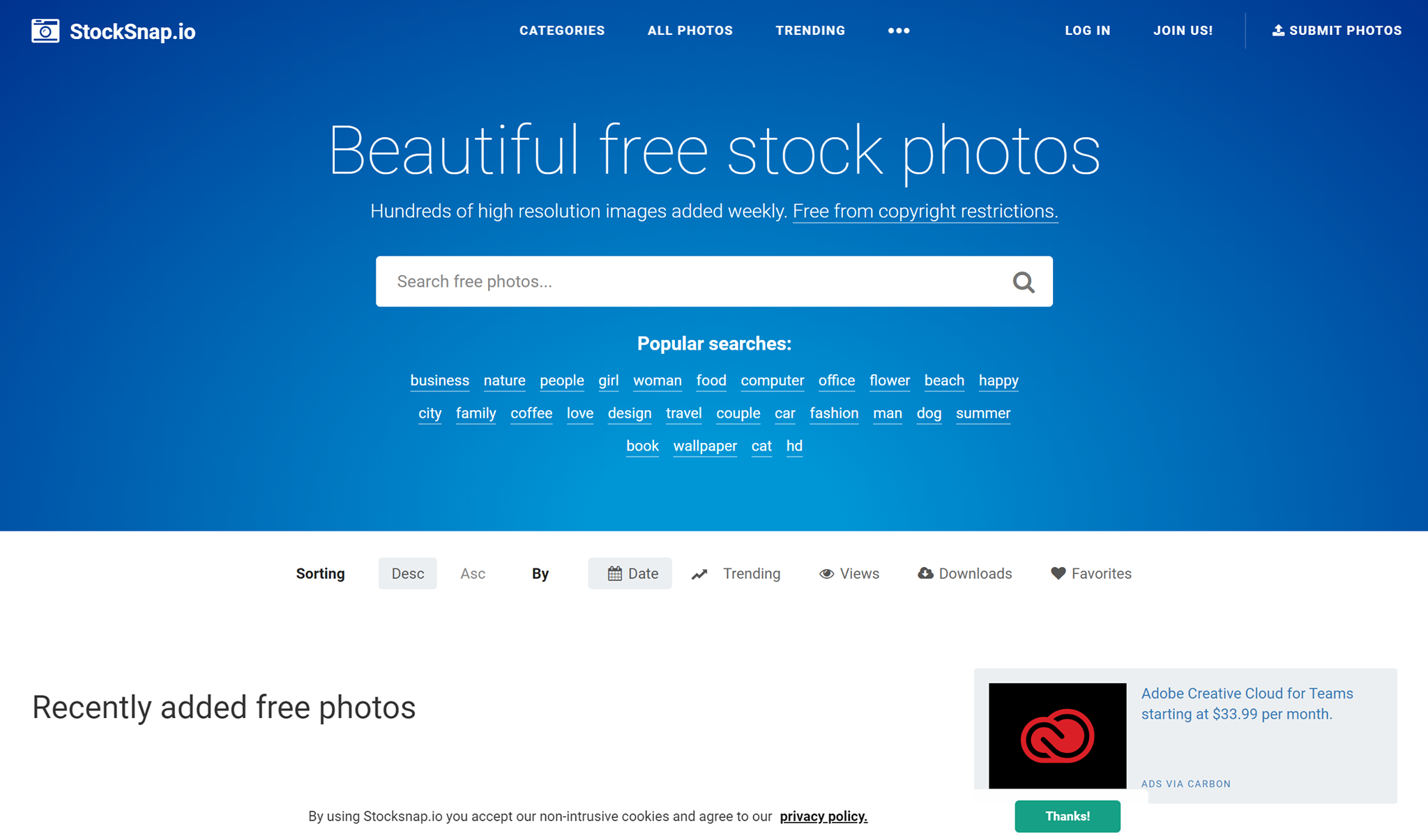 stocksnap Murfreesboro TN website free stock images