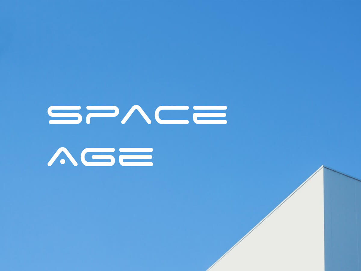 space age fonts