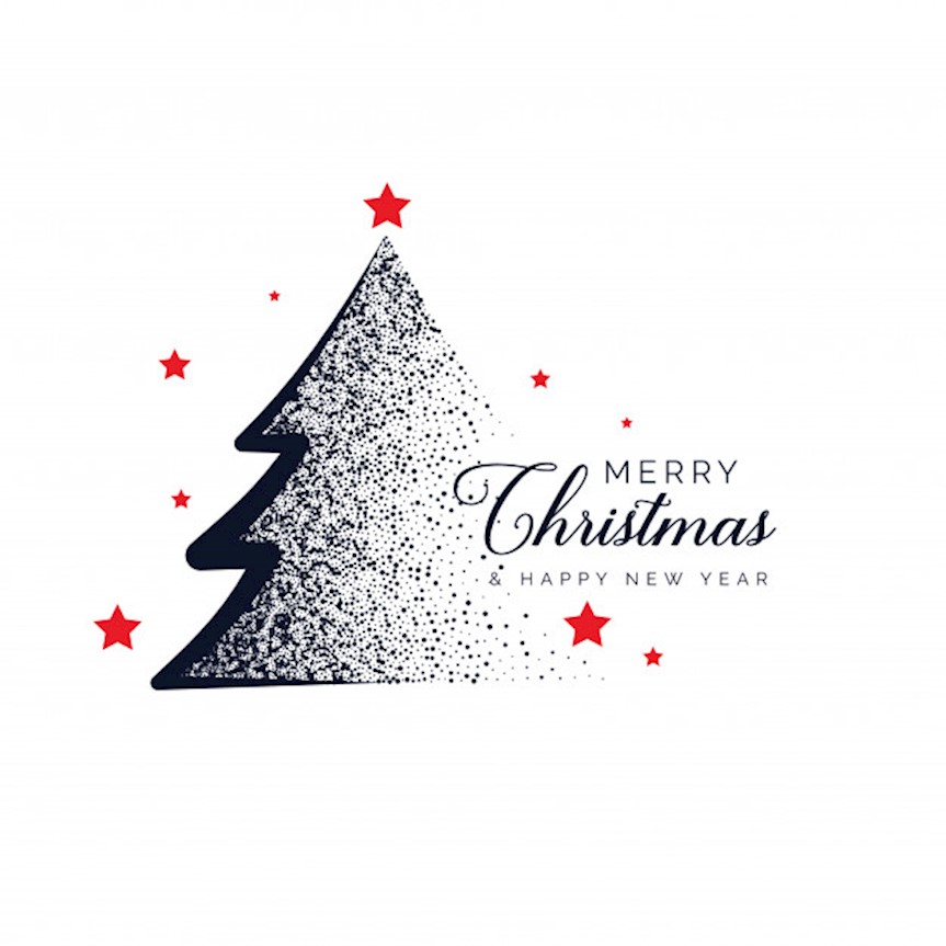 creative-christmas-tree-design-made-with-dots-background