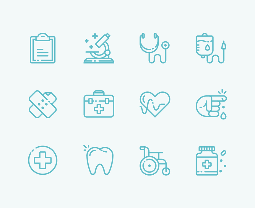 detailed-medical-icons