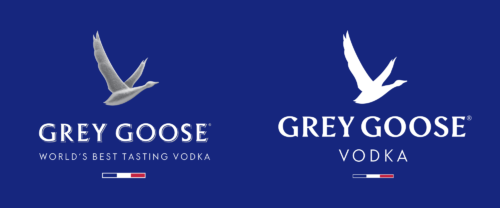 grey goose logo font