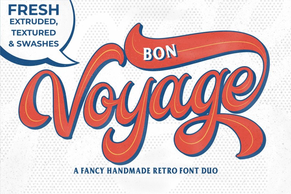 retro fonts