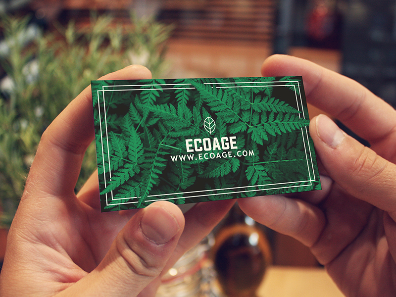 free-green-business-card-template