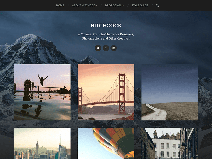 Portfolio themes. Лучшая фотография WORDPRESS. Пик перспектива баннер. Best Photography WORDPRESS Themes of. Interesting Themes.