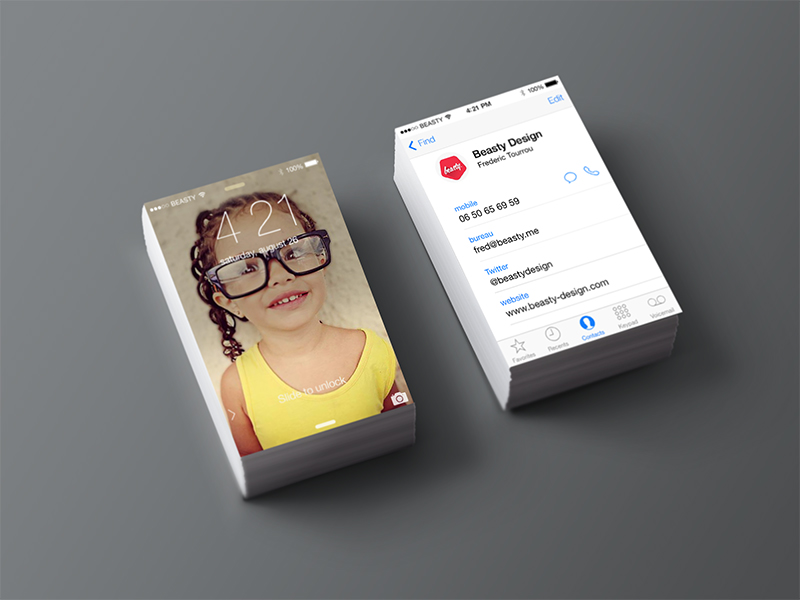 iphone-business-card