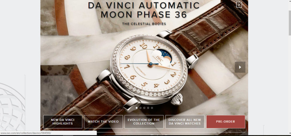 iwc schaffhausen website