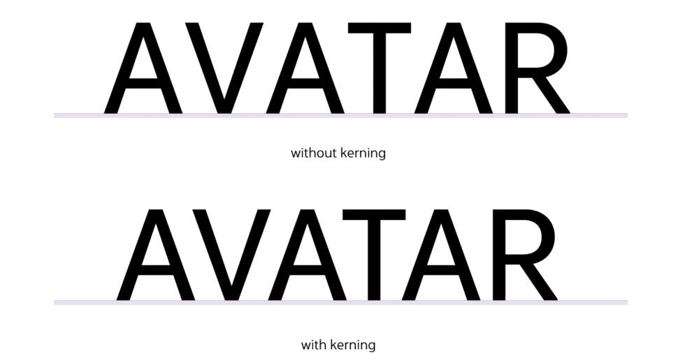 kerning