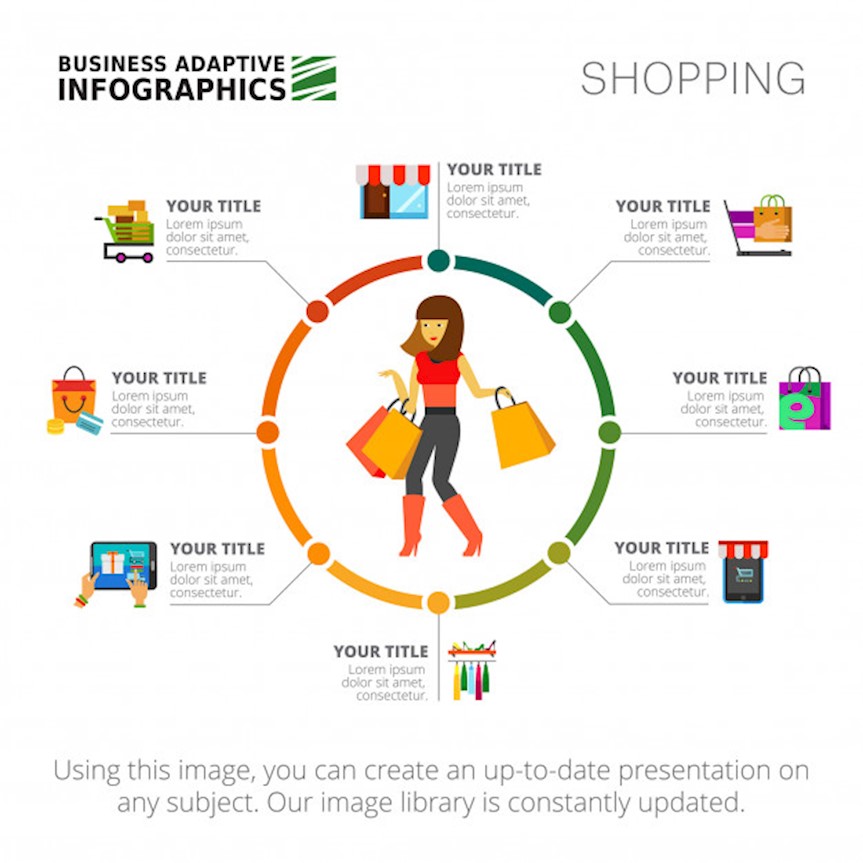 shopping-infographics-slide-template