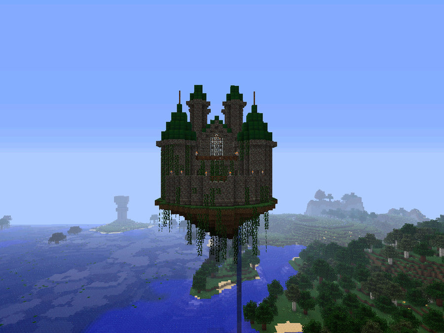 minecraft sky fortress