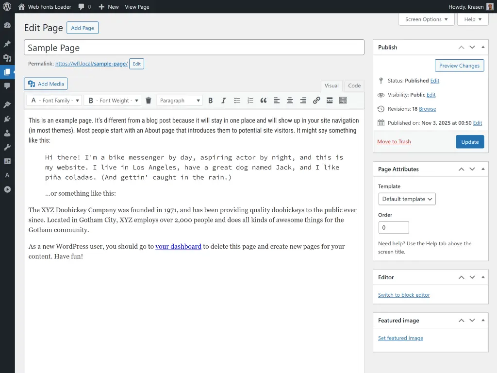 Feature Screenshot Image