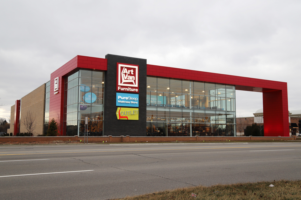 art van furniture outlet store