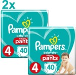 Pampers Baby Dry Pants Maat 4 | 80 stuks