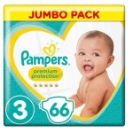 Pampers Premium Protection Maat 3 | 66 stuks