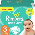 Pampers Baby Dry Maat 3 | 104 stuks