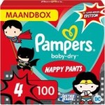 Pampers Baby Dry Maat 4 | 100 stuks