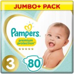 Pampers Premium Protection Maat 3 | 80 stuks