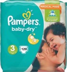 Pampers Baby Dry Maat 3 | 100 stuks