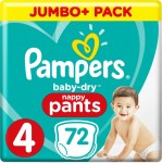Pampers Baby Dry Pants Maat 4 | 72 stuks