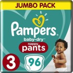 Pampers Baby Dry Pants | 96 stuks